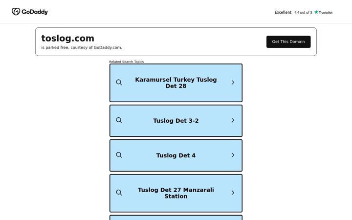 Screenshot of toslog.com