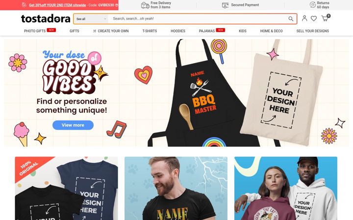 Screenshot of tostadora.com