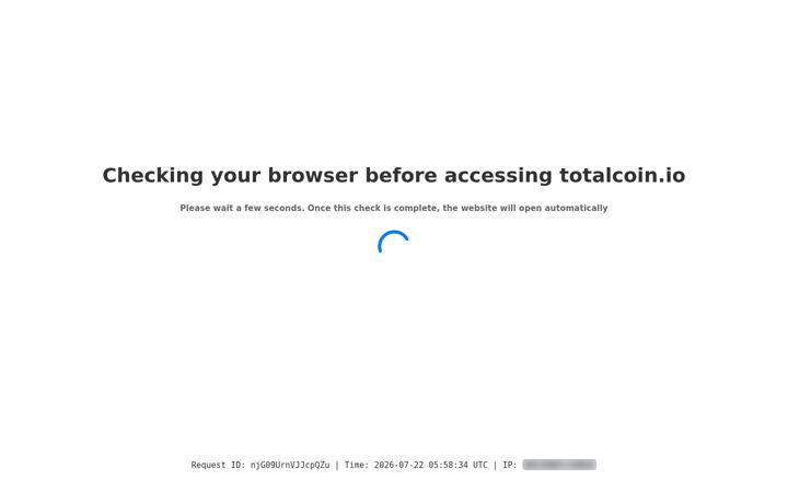 Screenshot of totalcoin.io