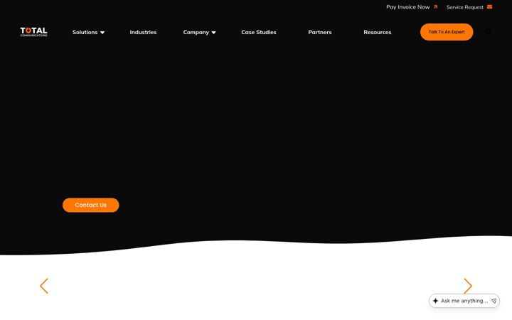 Screenshot of totalcomm.com