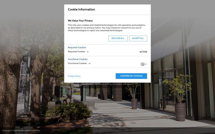 Screenshot of totalconnect2.com