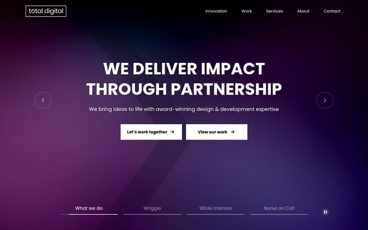 Screenshot of totaldigital.ie