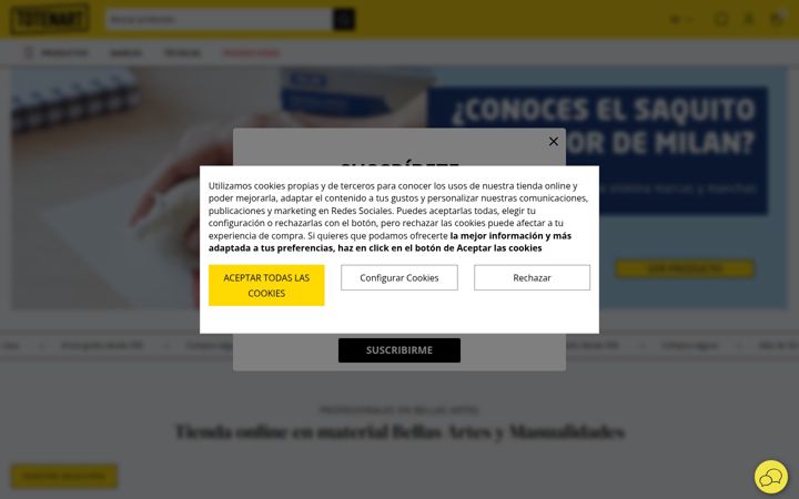 Screenshot of totenart.com