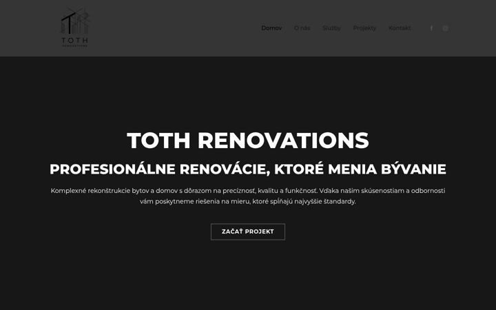 Screenshot of tothrenovations.com