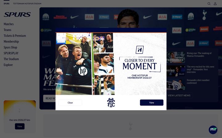 tottenhamhotspur.com