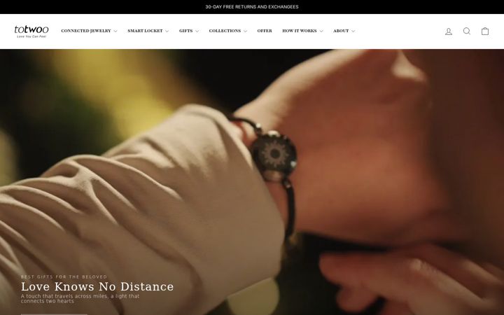 Screenshot of totwoo.com