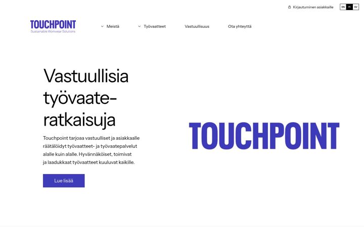 Screenshot of touchpointww.com