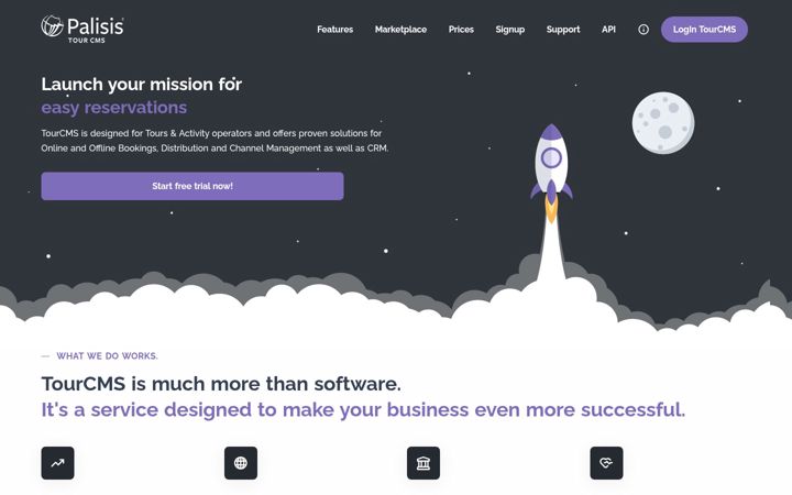 Screenshot of tourcms.com