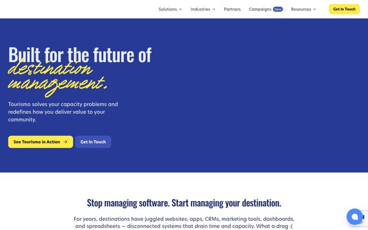 Screenshot of tourismo.site