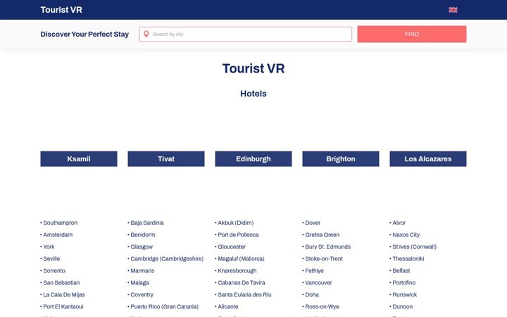 Screenshot of touristvr.net