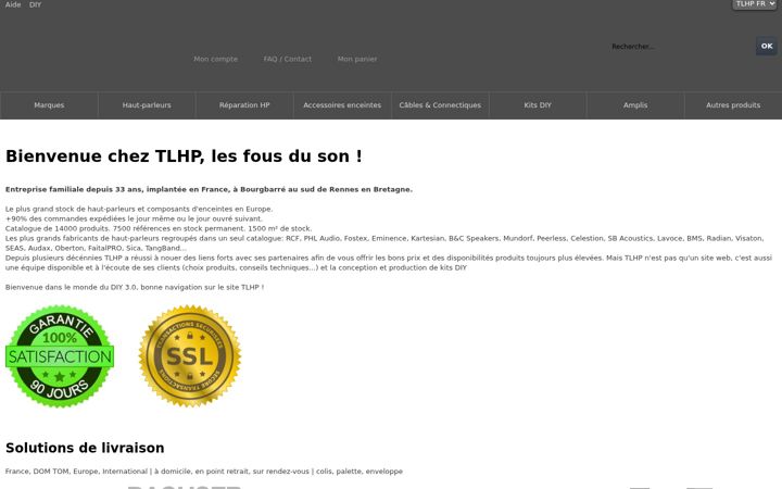Screenshot of toutlehautparleur.com