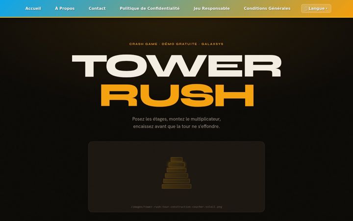 Screenshot of towerrush.fr