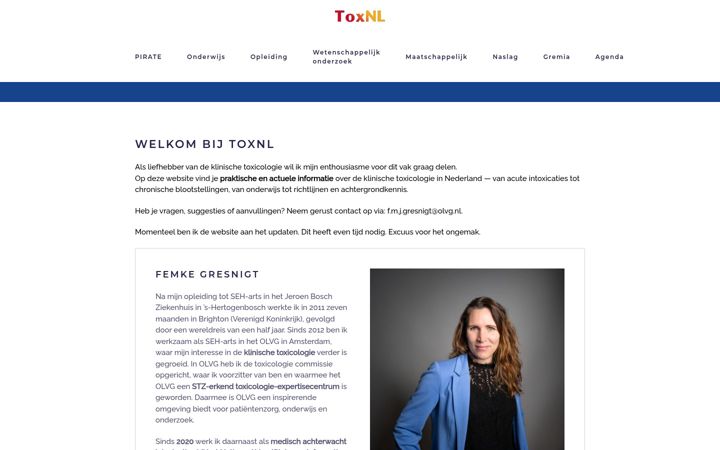 Screenshot ta' toxnl.nl