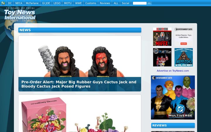 Screenshot of toynewsi.com