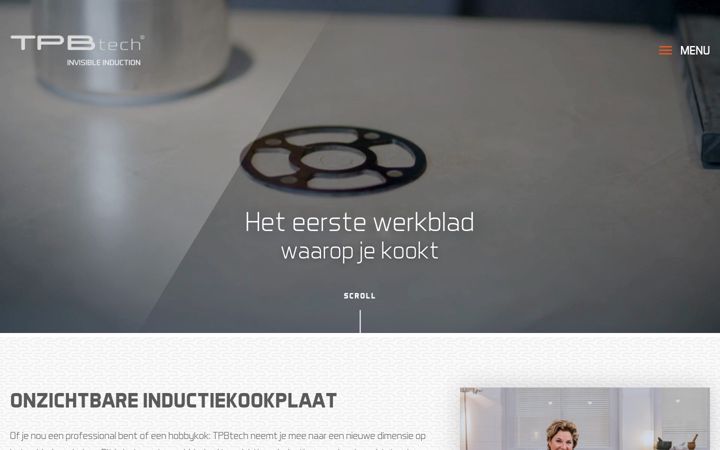 Screenshot of tpbtech.nl