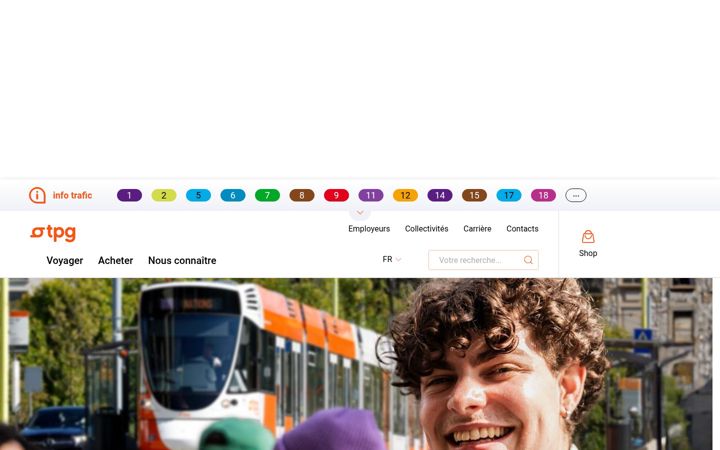 Screenshot of tpg.ch
