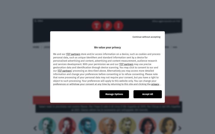 Screenshot of tpi.it