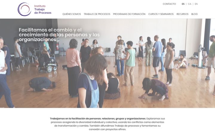Screenshot ta' trabajodeprocesos.net