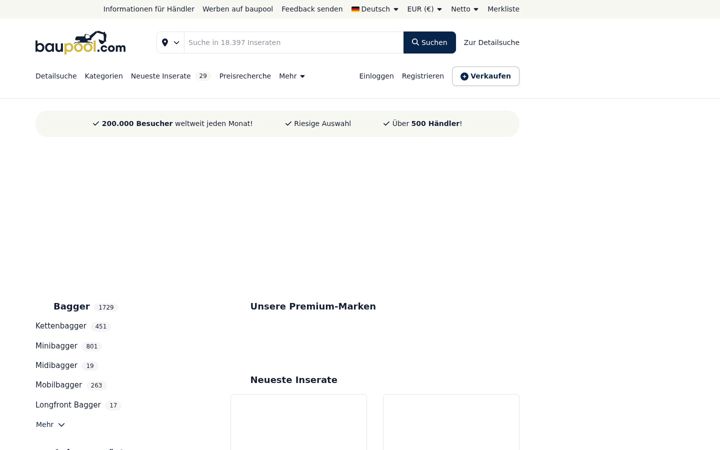 Screenshot of tractorpool.co.za