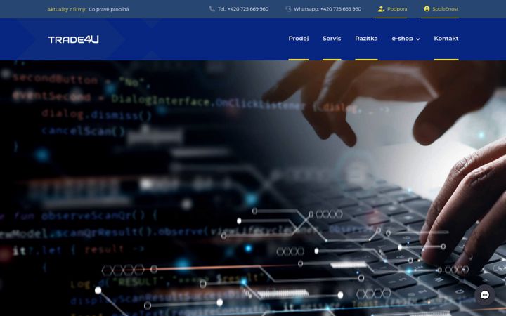Snímek obrazovky trade4u-pocitace.cz
