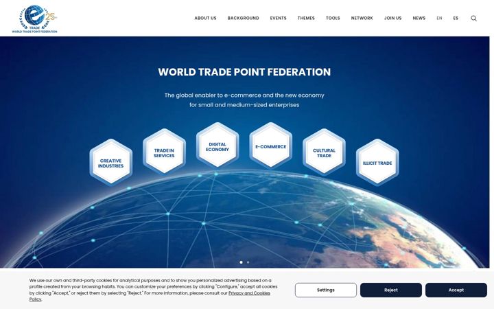 Screenshot ta' tradepoint.org