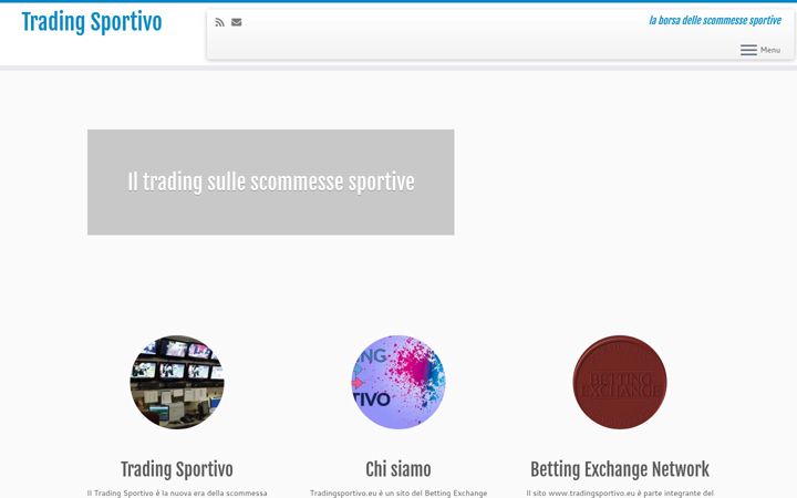 Kuvakaappaus sivustosta tradingsportivo.eu