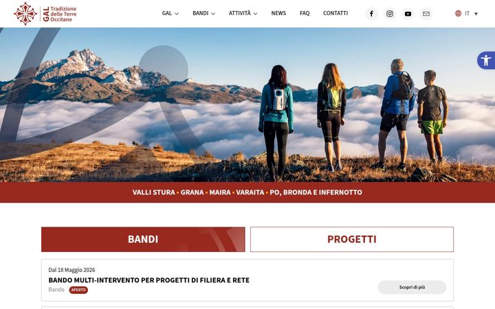 Screenshot of tradizioneterreoccitane.com