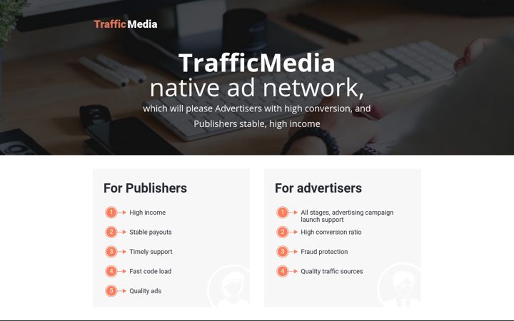 Screenshot of traffic-media.co.uk
