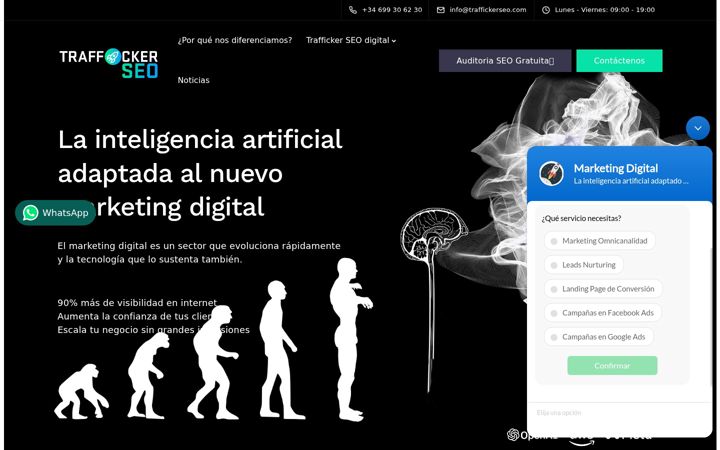 Screenshot ta' traffickerseo.com