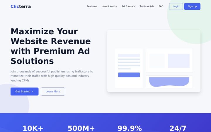 Screenshot of traficstore.com