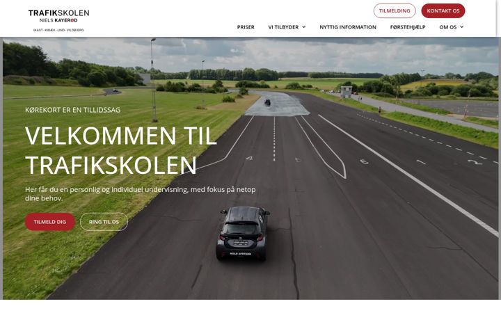 Ekraanipilt saidist trafiks.dk