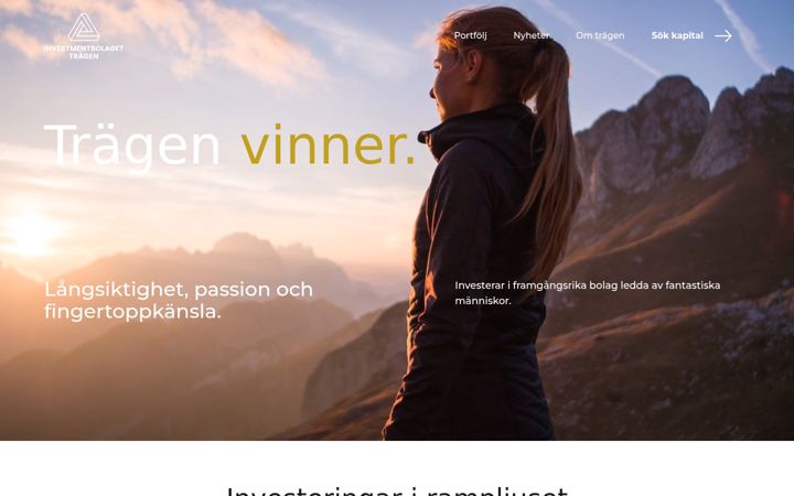 Screenshot of tragen.se