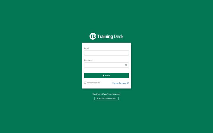 Screenshot of trainingdesk.com.au
