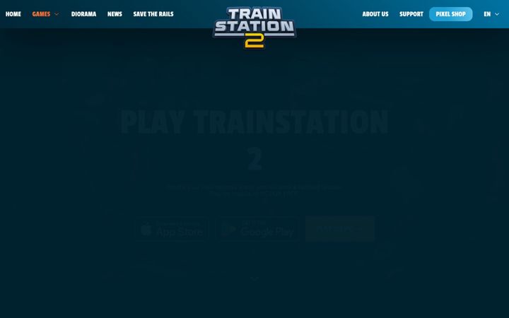 Screenshot of trainstation2.com