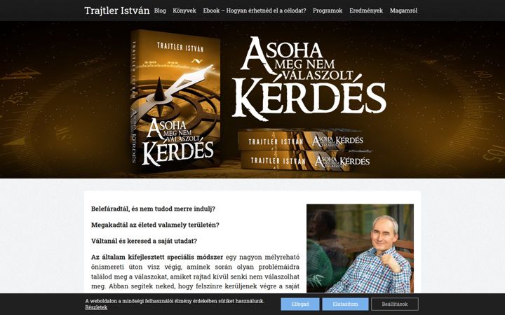Screenshot di trajtleristvan.hu