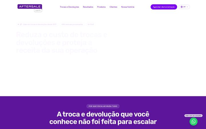 Screenshot of trakr.com.br