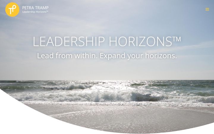 Екранна снимка на tramp-leadership.de