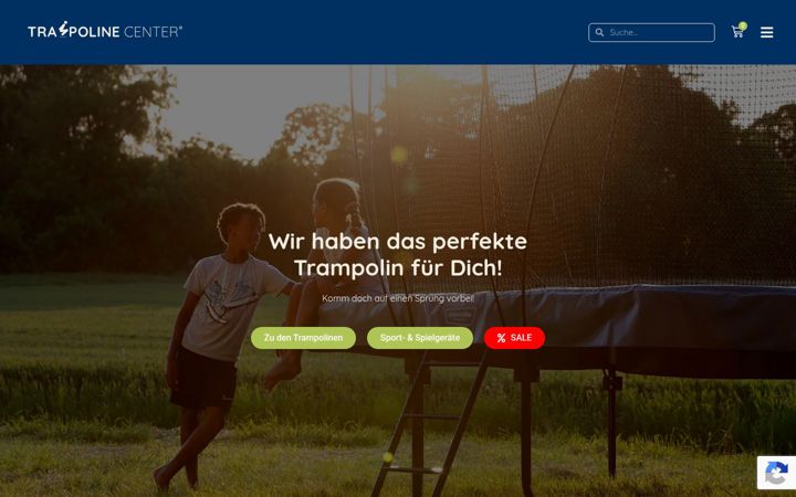Posnetek zaslona trampolinecenter.ch