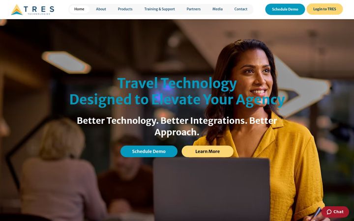 Screenshot of trams.com