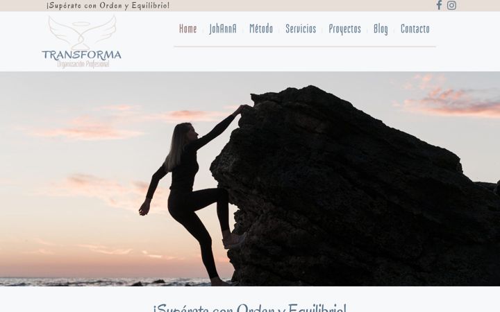 Skärmbild av transformaop.com