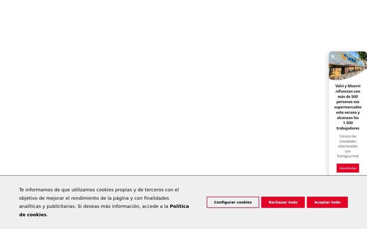Screenshot of transgourmet.es