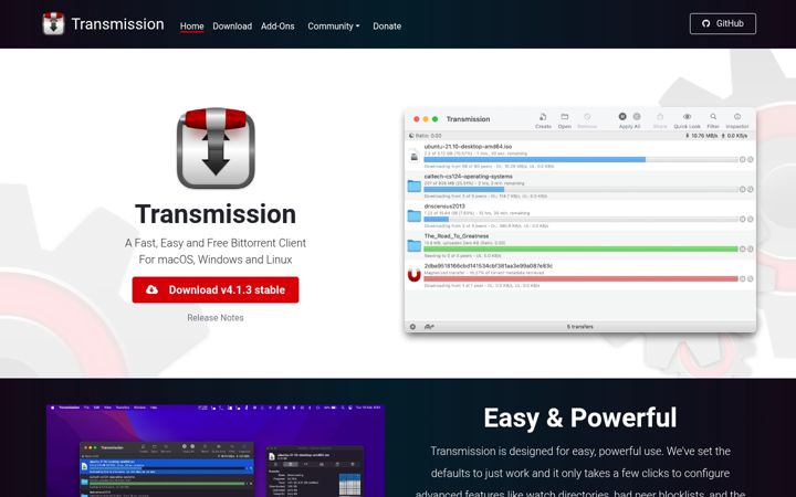 Skärmbild av transmissionbt.com
