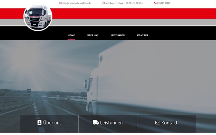 Snímek obrazovky transporte-walther.de