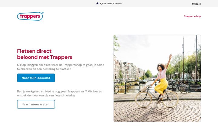 Screenshot of trappers.net