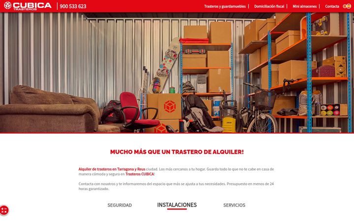 Screenshot of trasteroscubica.com
