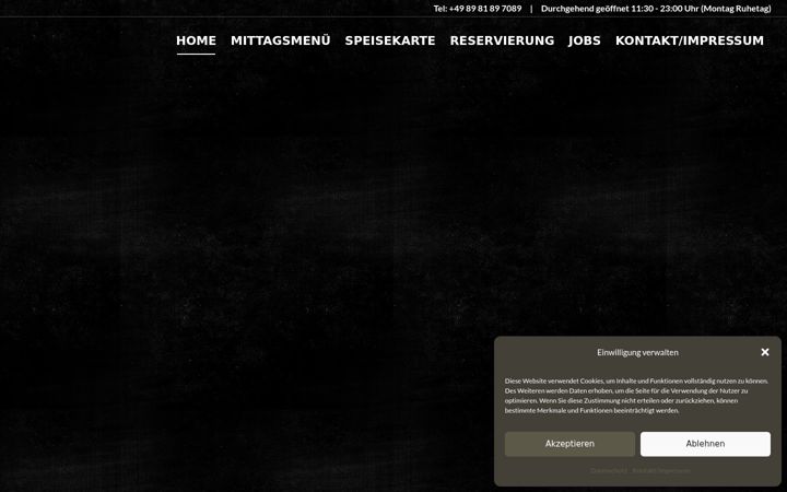 Screenshot of trattoria-olive.com