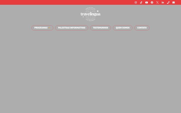 Screenshot of travelingua.pt