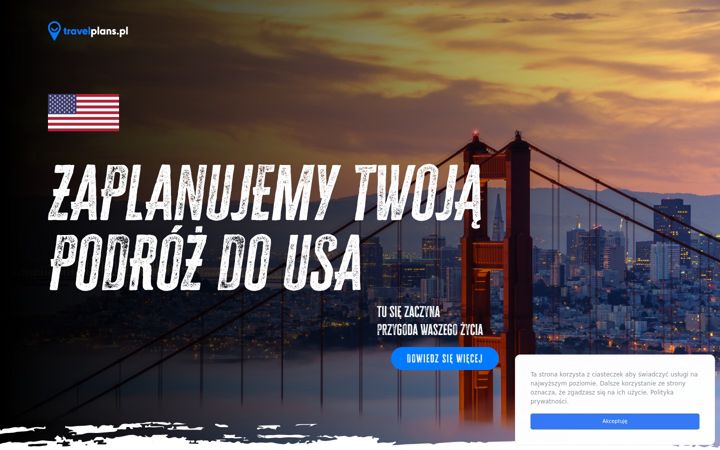 Skjermbilde av travelplans.pl