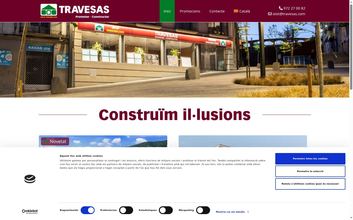 Screenshot tal-banner tal-kunsens muri qabel kwalunkwe interazzjoni