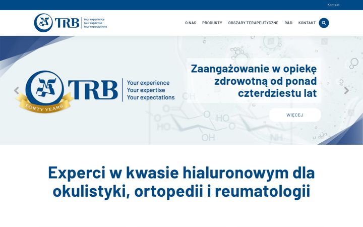 Screenshot di trbchemedica.pl